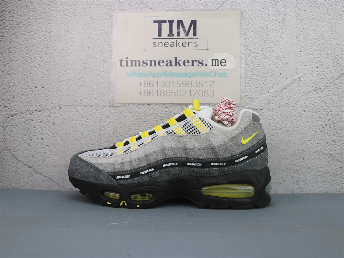 GX Batch Nike Air Max 95 SP Undefeated Geo Shanghai Opti Yellow IB4523-002